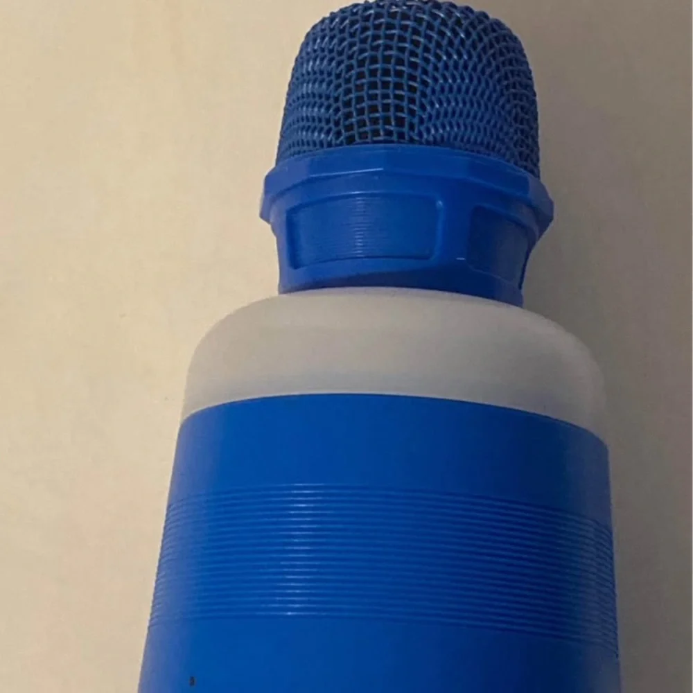 Blue Wireless Microphone